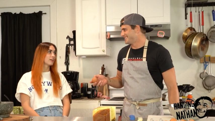 Delilah Day On Cooking With Nathan