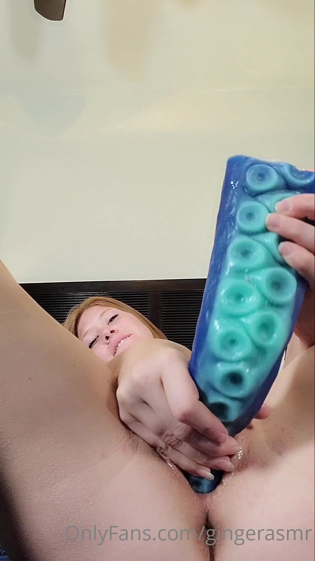 Girlfriend Tests Out Her New Tentacle Toy