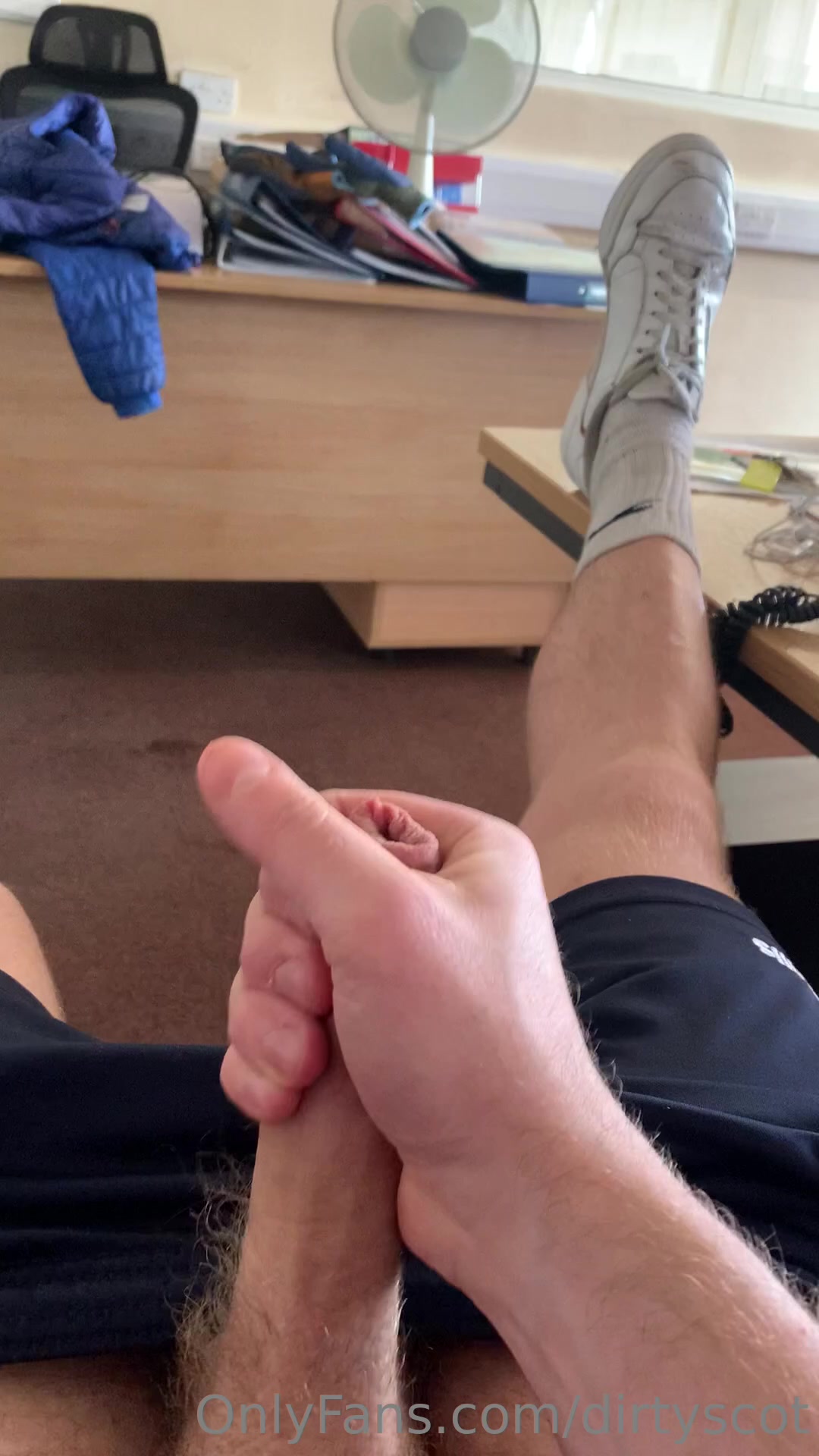 I Was A Naughty Lad In The Office Today. I Almost Got Caught