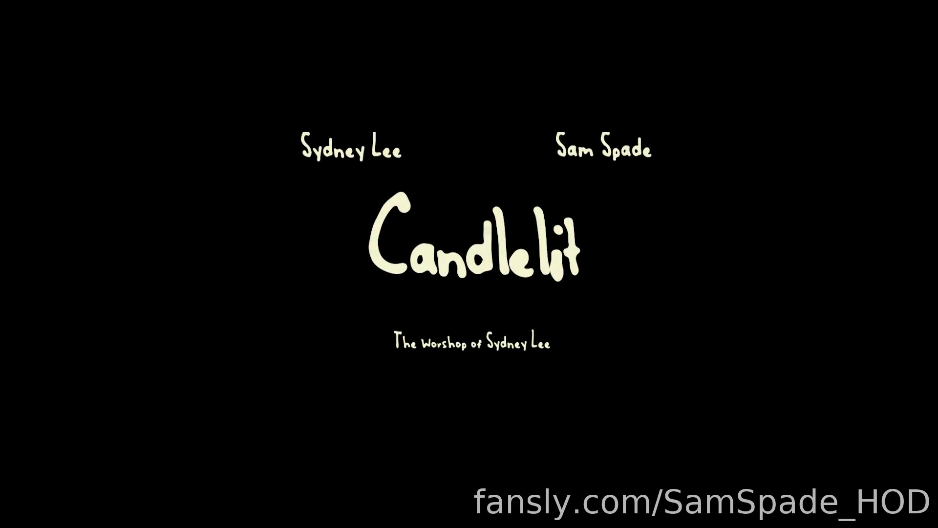 Candlelit - Goddess Worship Of Sydney Lee