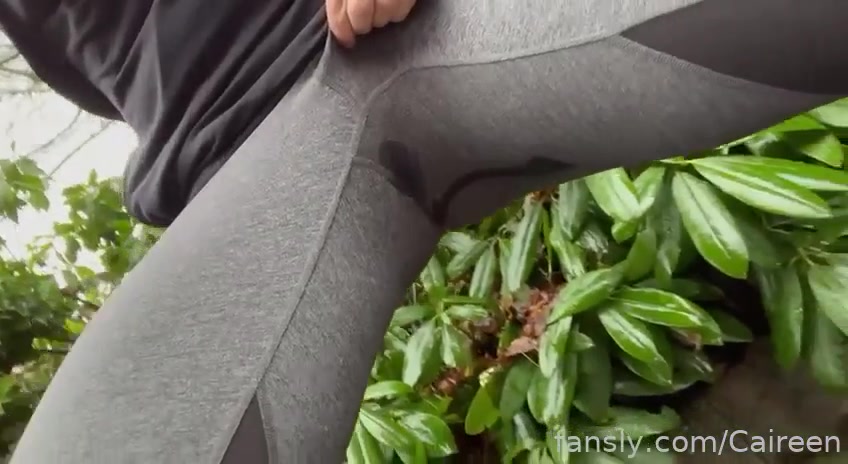 Peeing Outside While Neighbors Are All Around....Do You Think They Saw??