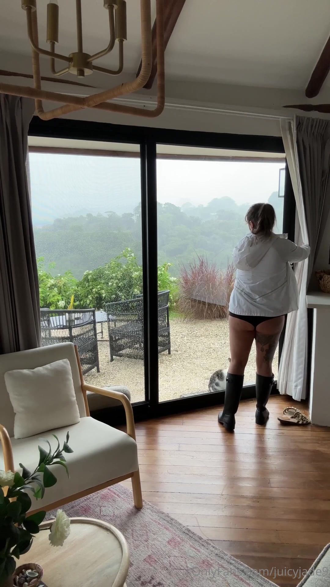 POV: Getting Ready To Spend The Next 24 Hrs Stranded In A Cabin In The Jungle With Me Because The Storm Has Overflown The Roads