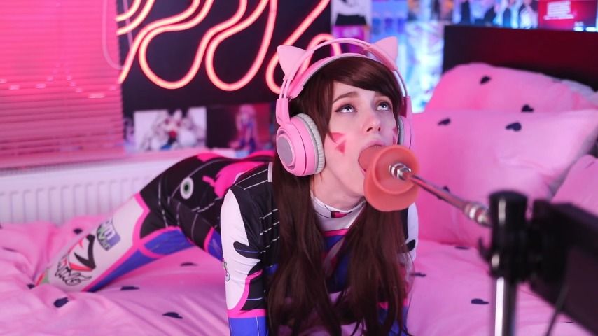 D.Va Dva Overwatch Pilotes Fuck Machine