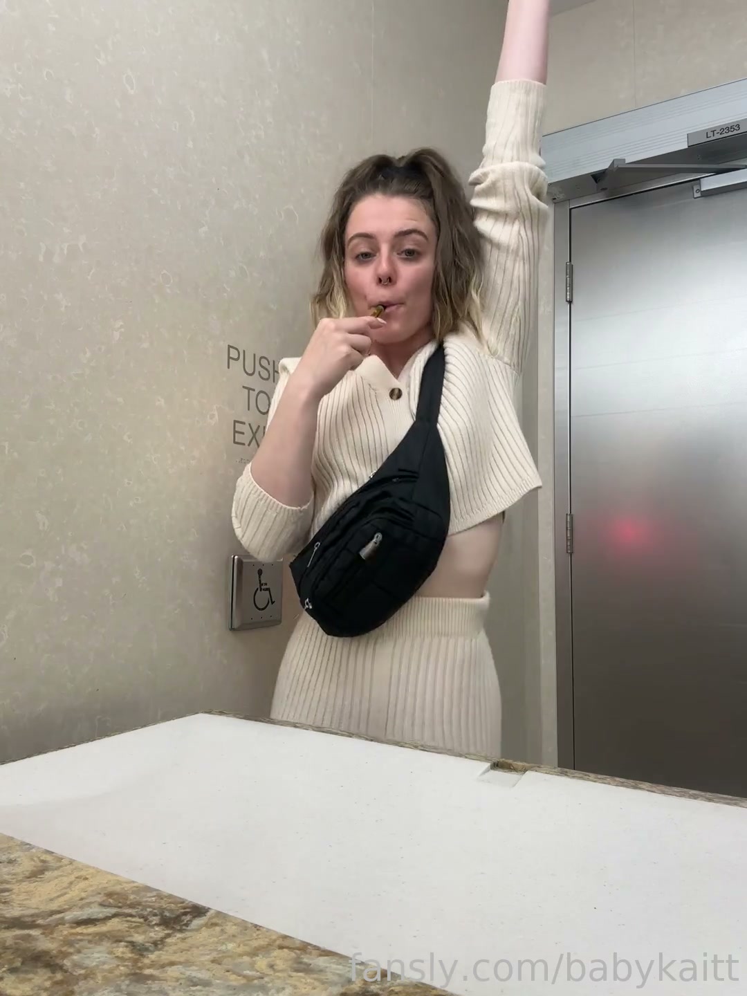 Just A Video Of Me Being A Dork In The Bathroom