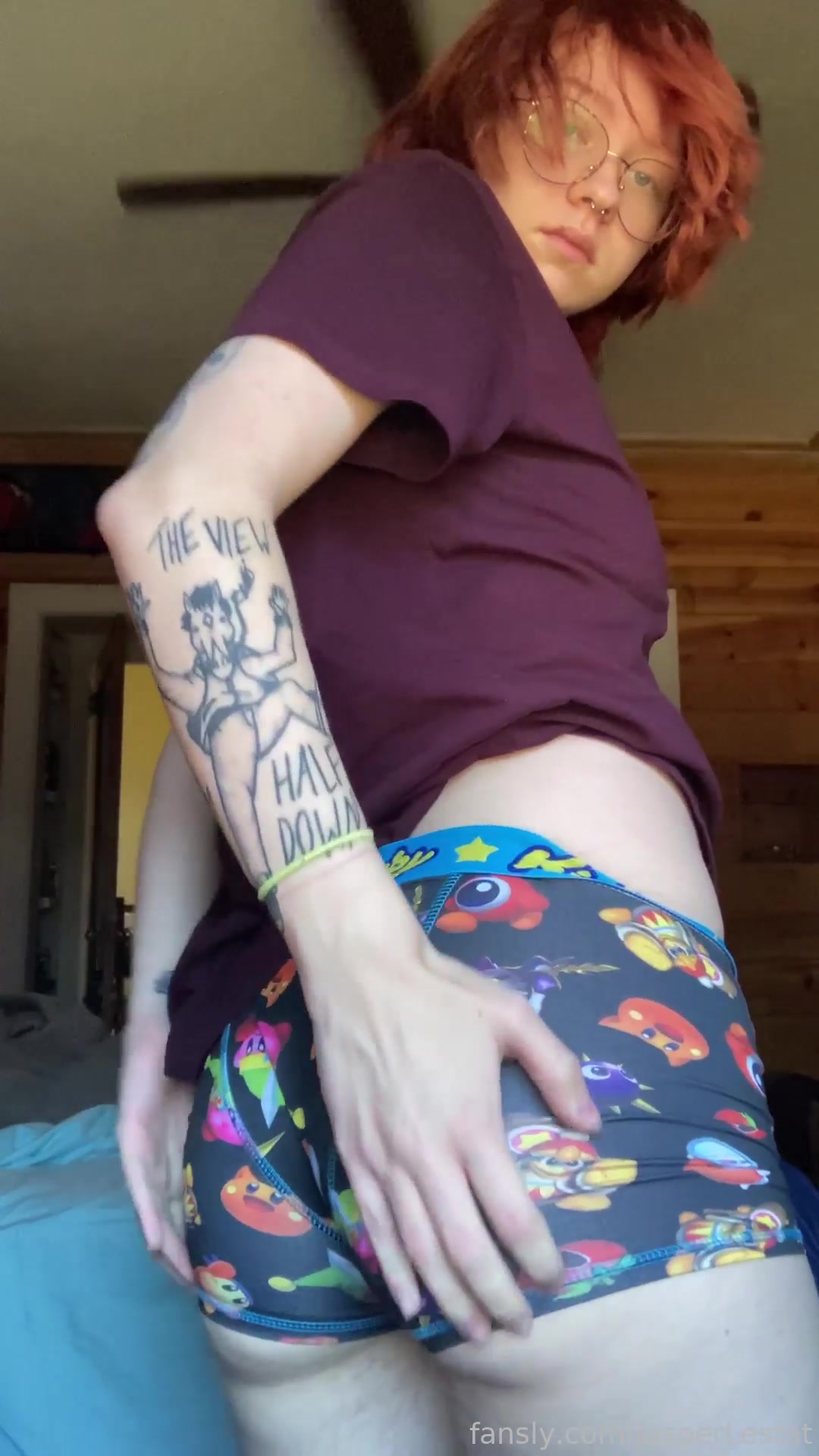 Boxers Turned Into Thong