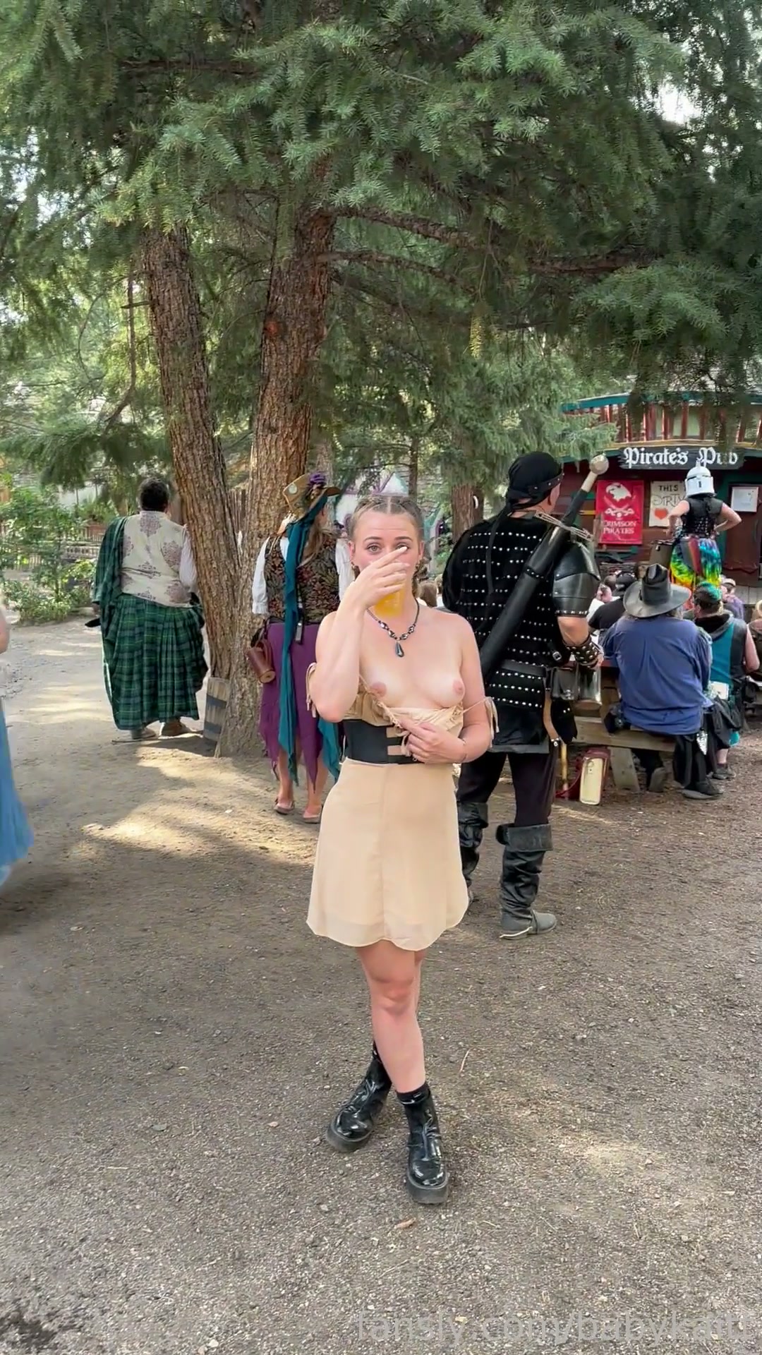 Naughty Fun At The Renaissance Fair 2/3