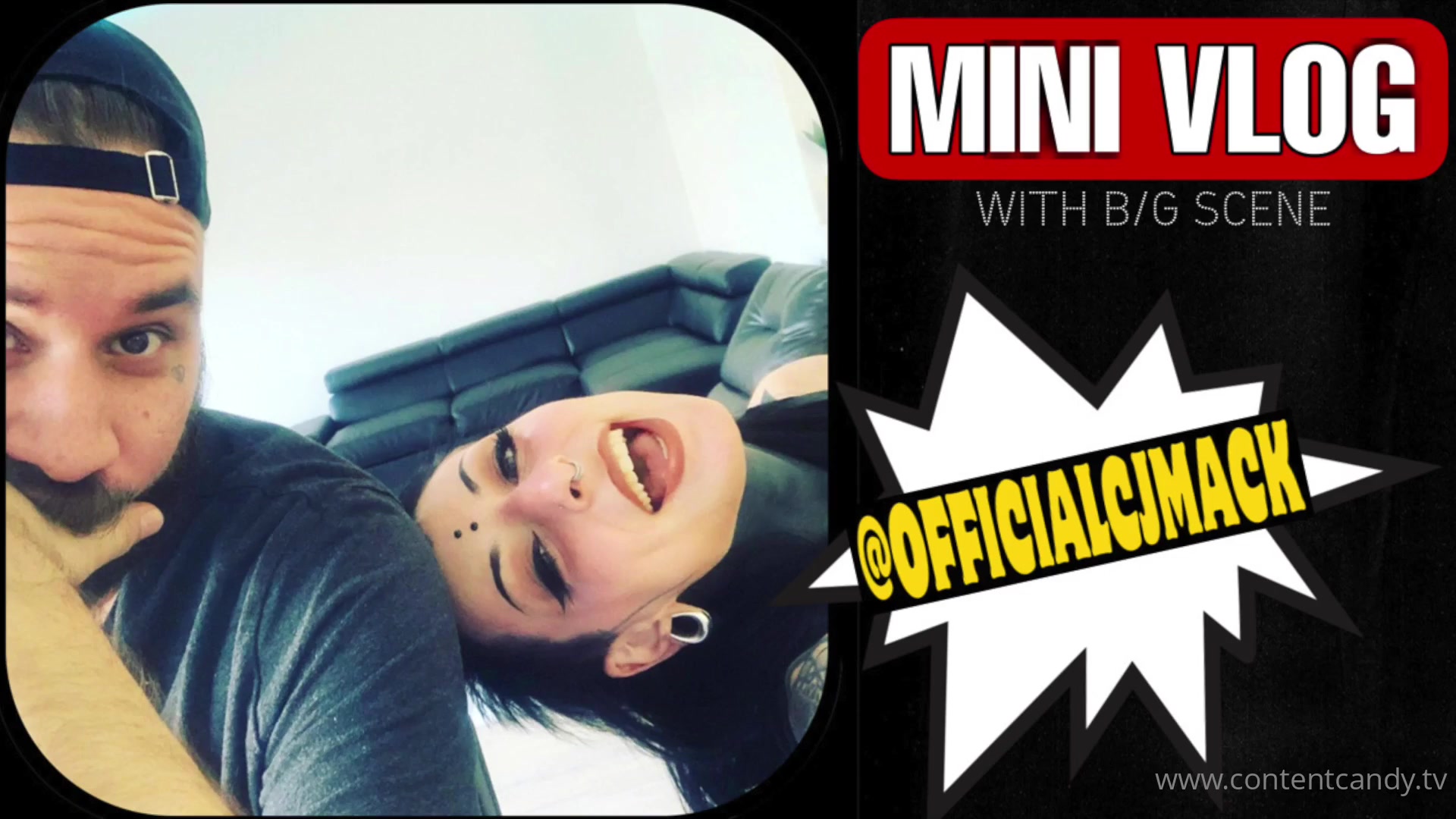 Lil Mini Vlog And B/G Scene With @Officialcjmack