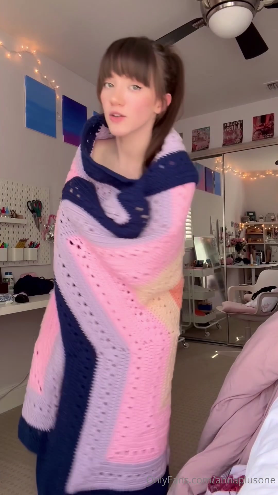 I Finished Crocheting This Blanket And Wanted To Show It Off